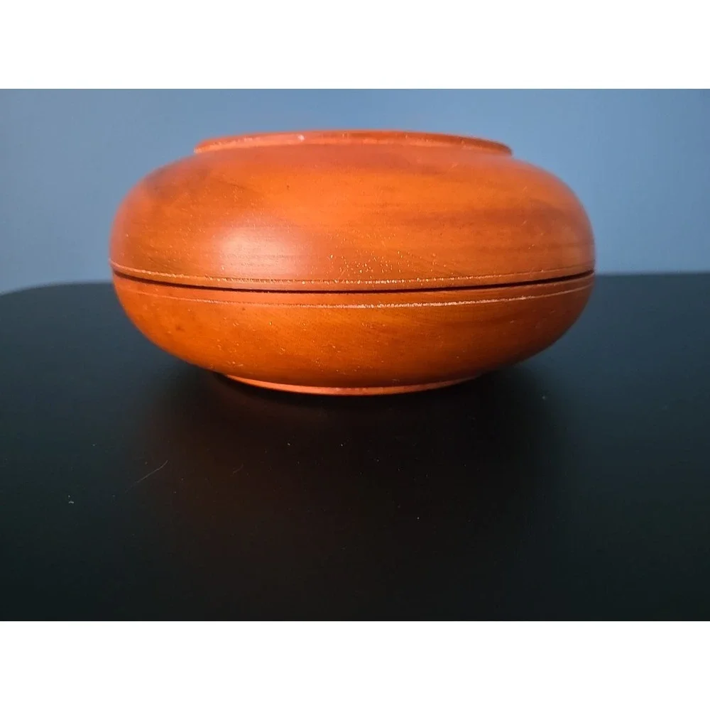 Vintage‎ Wooden Dapa Bhutanese Burl Maple Wood Bowl Used for Commoners